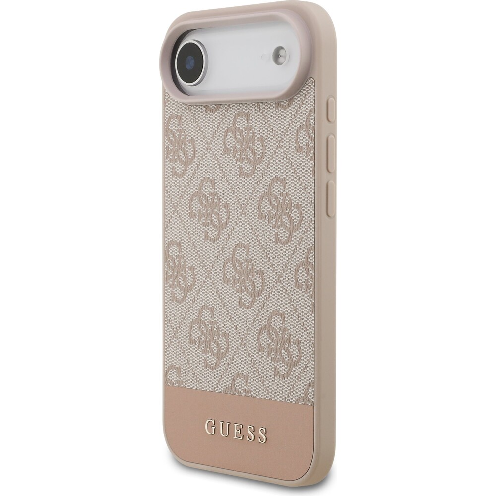 Guess-PU-4G-Stripe-Zadni-Kryt-pro-iPhone-Air-ruzovy