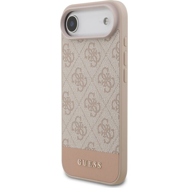 Guess-PU-4G-Stripe-Zadni-Kryt-pro-iPhone-Air-ruzovy