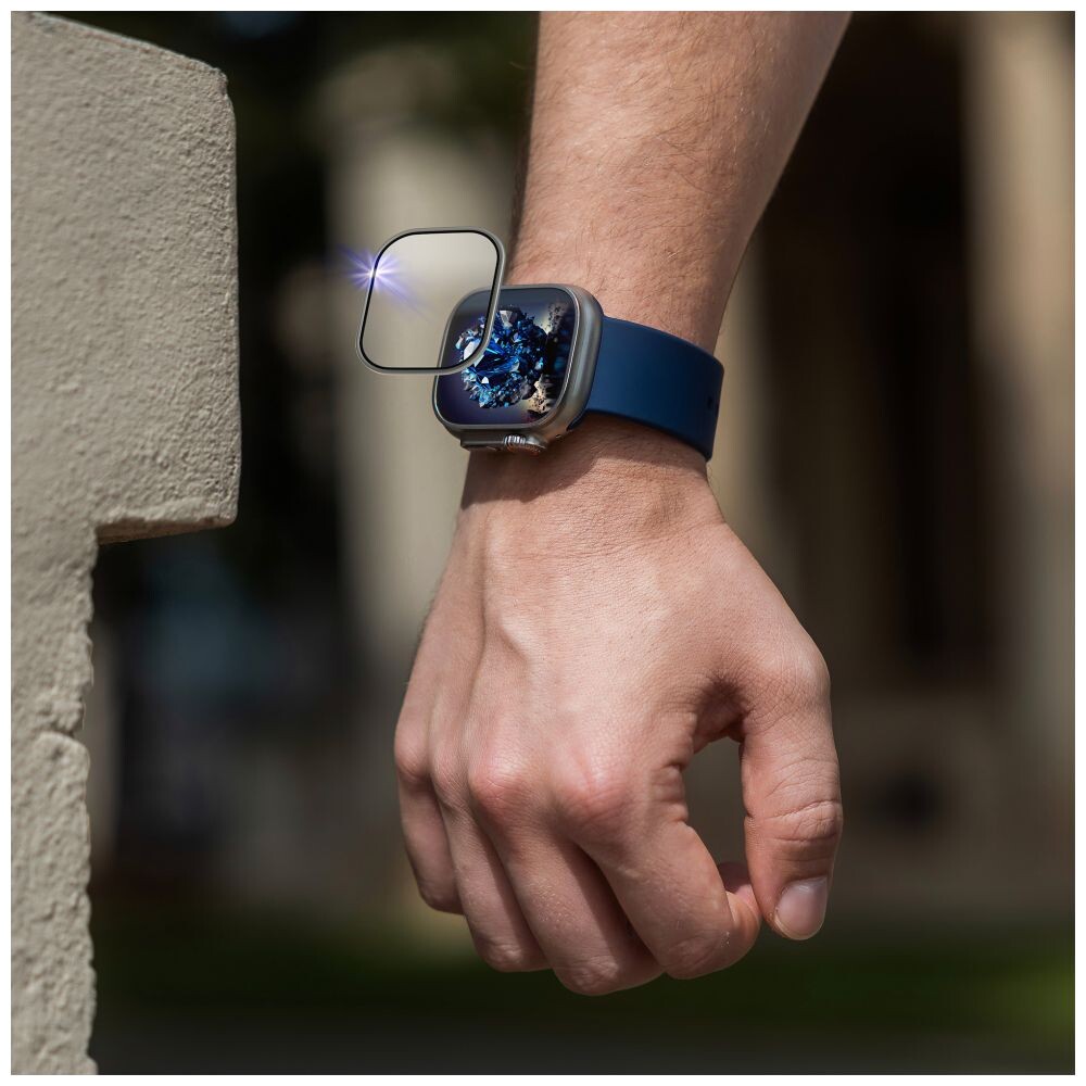 FIXED-safirove-sklo-pro-Apple-Watch-Ultra-s-ocelovym-rameckem