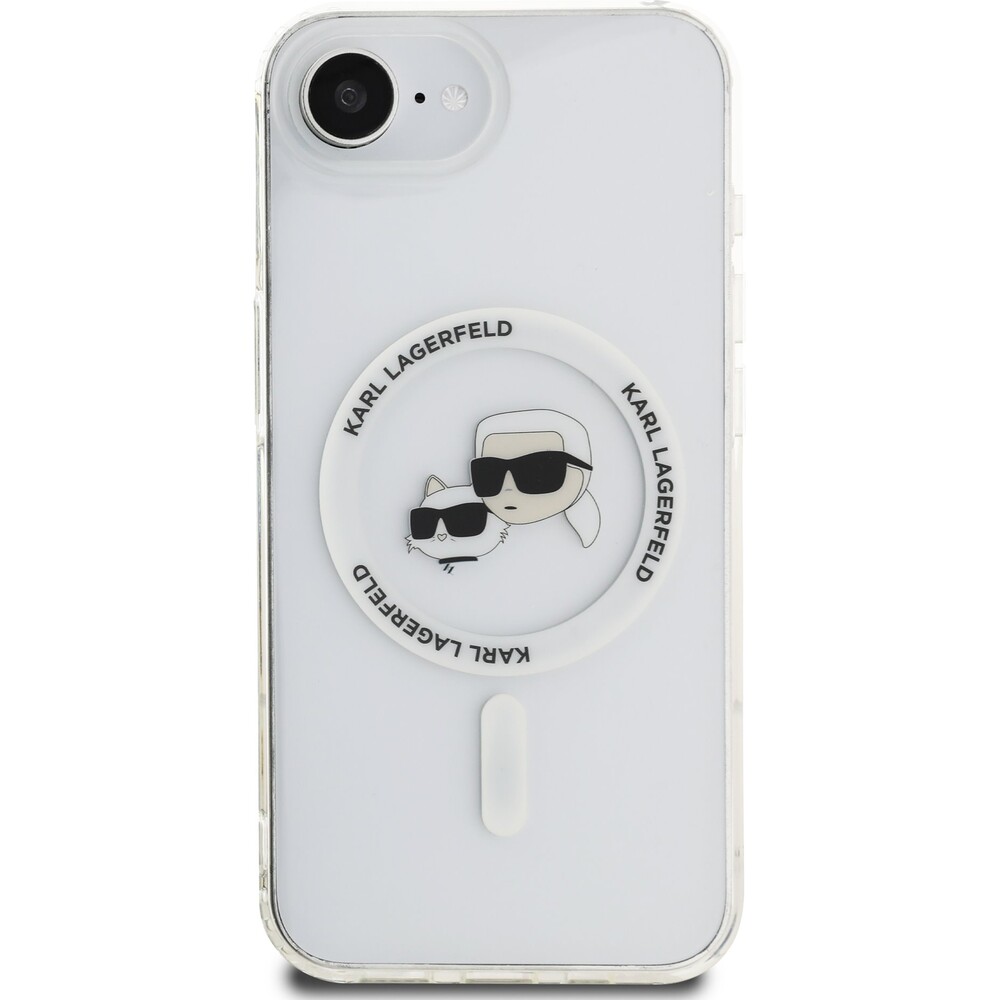 Karl-Lagerfeld-IML-K-CH-Heads-Metal-Frame-MagSafe-kryt-iPhone-17e-16e-ciry