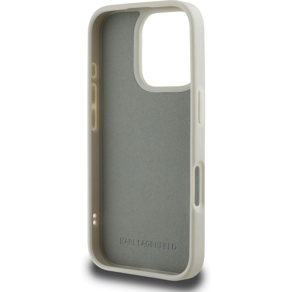 Karl-Lagerfeld-3D-Rubber-Double-Heads-kryt-iPhone-16-Pro-bezovy