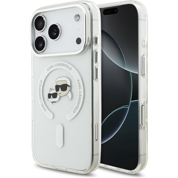 Karl-Lagerfeld-IML-K-CH-Heads-Metal-Frame-MagSafe-kryt-iPhone-17-Pro-ciry