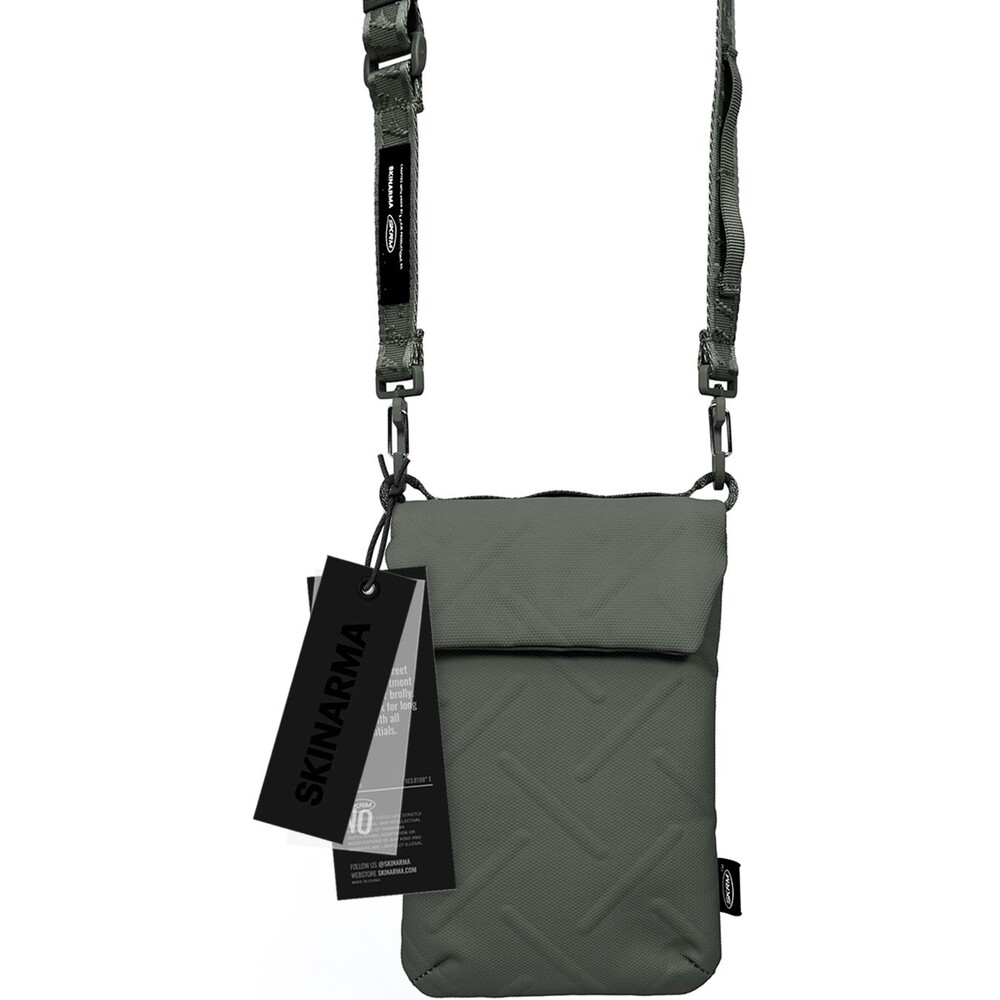 SKINARMA-Utility-Sling-Bag-Juno-Crossbody-olivove-zelene