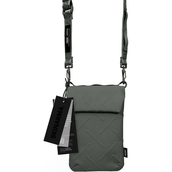 SKINARMA Utility Sling Bag Juno Crossbody olivově zelené - Crossbody - Obrázek 59684f02557b4c09892cef3df0c8a38b