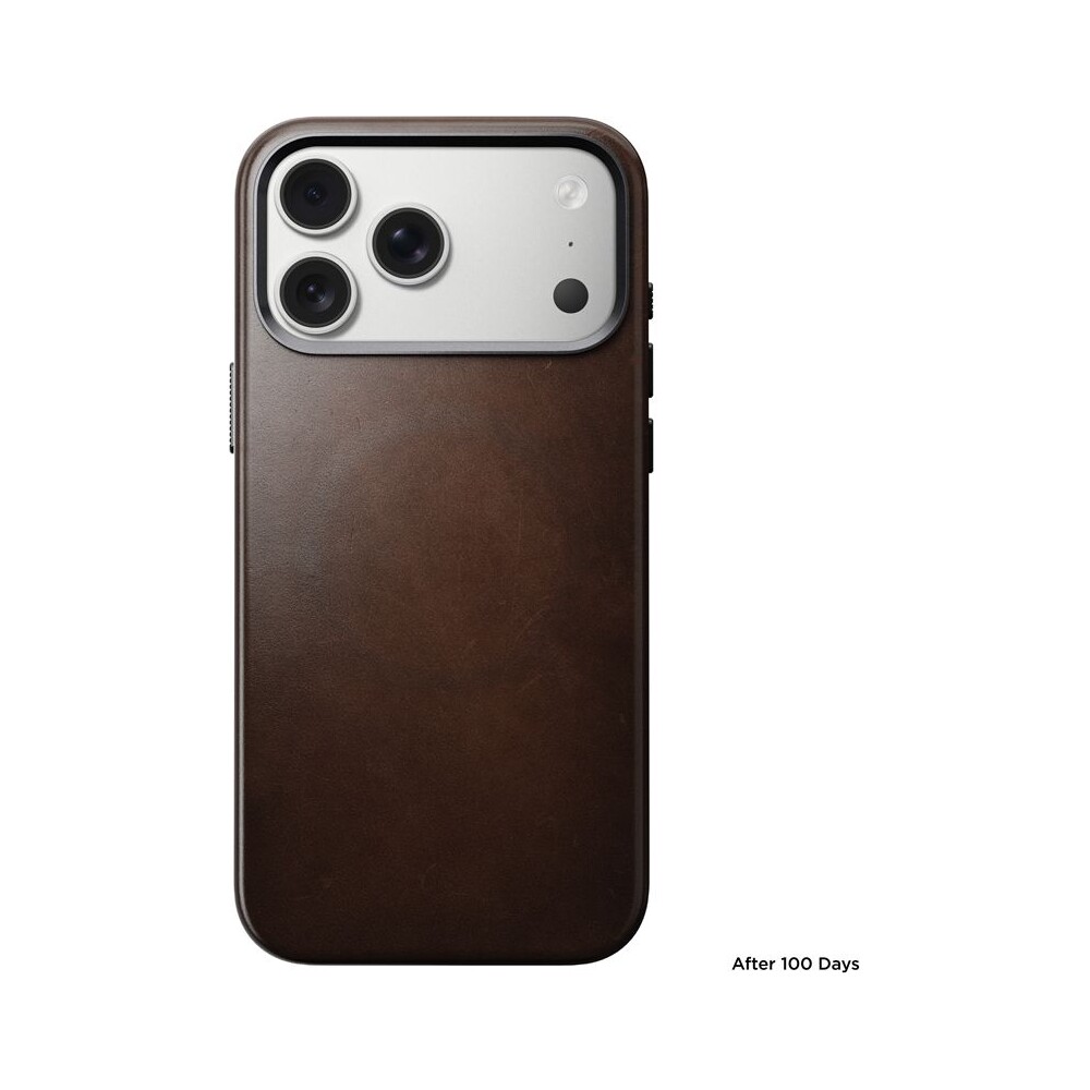 Nomad-Traditional-Leather-Case-Horween-MagSafe-kozeny-kryt-iPhone-17-Pro-Max-Rustic-Brown