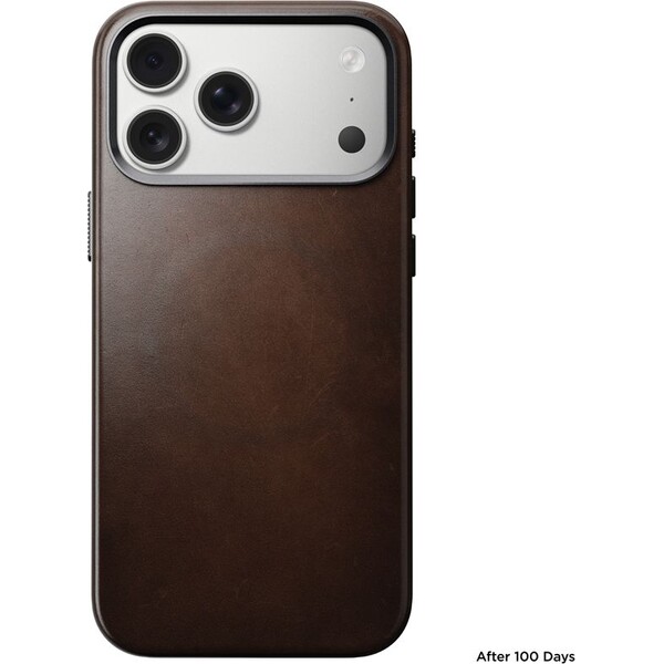 Nomad-Traditional-Leather-Case-Horween-MagSafe-kozeny-kryt-iPhone-17-Pro-Max-Rustic-Brown