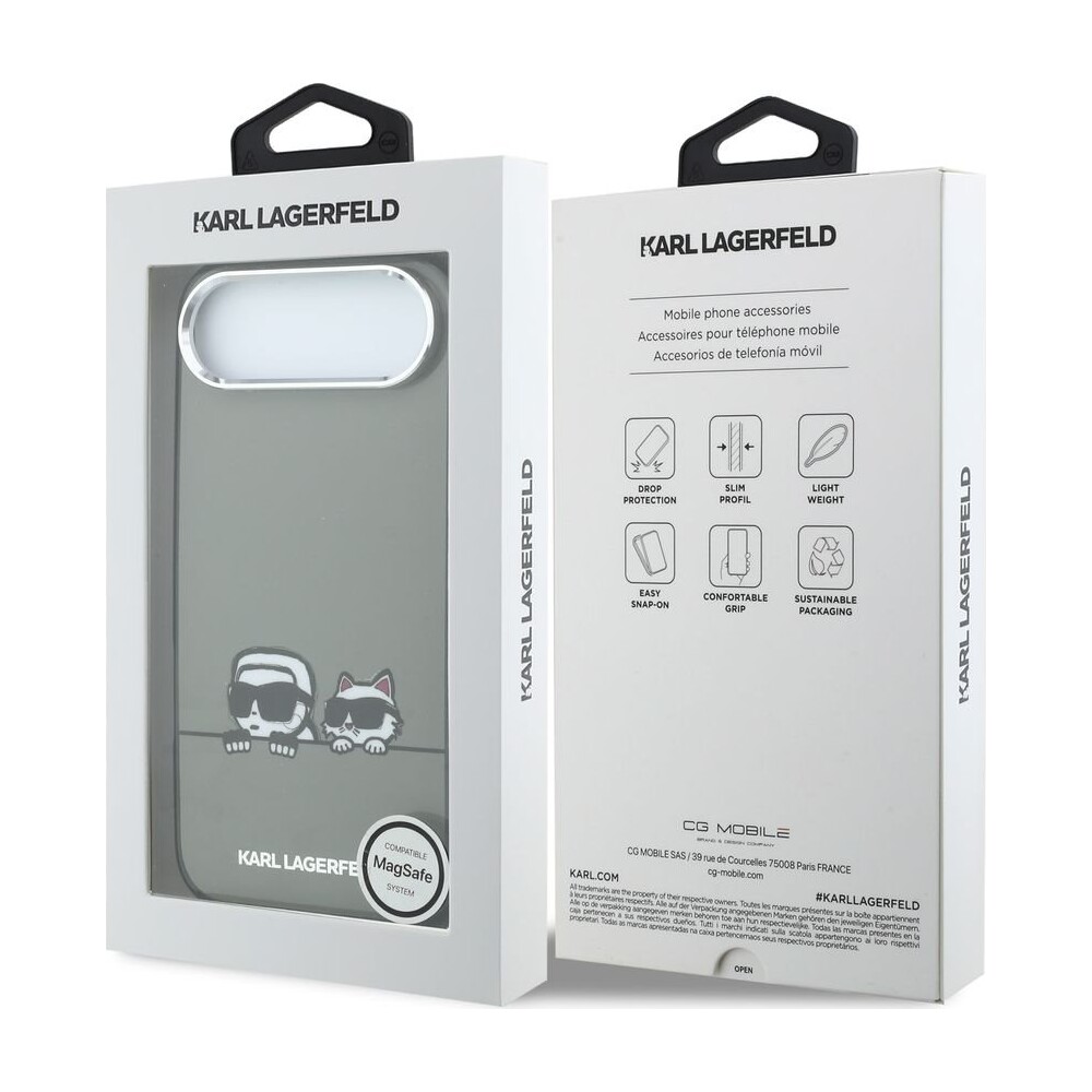 Karl-Lagerfeld-IML-K-CH-Heads-Logo-MagSafe-kryt-iPhone-Air-cerny