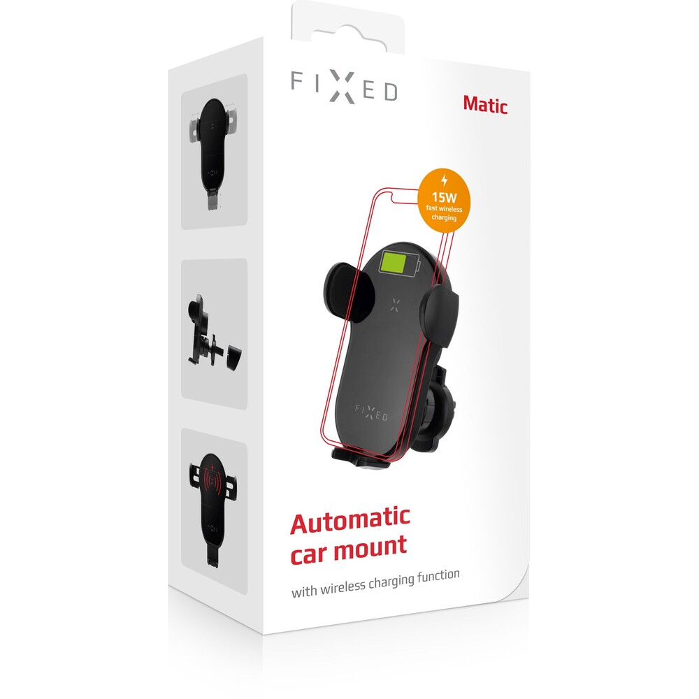FIXED-Matic-15W-automaticky-drzak-do-auta-s-bezdratovym-nabijenim-cerny