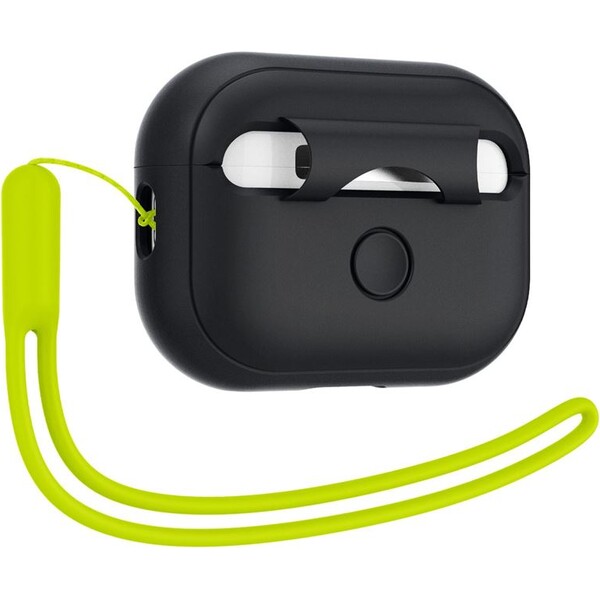 Spigen-Silicone-Fit-pouzdro-s-poutkem-Apple-AirPods-Pro-2nd-Gen-cerne-limetkove