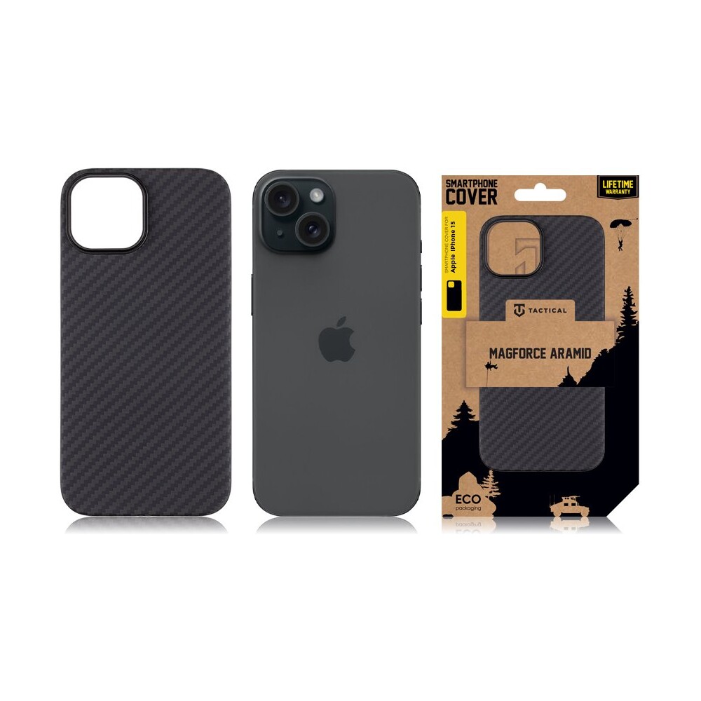 Tactical-MagForce-Aramid-kryt-Apple-iPhone-15-Black