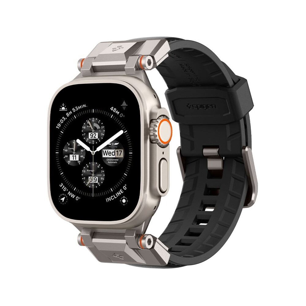 Spigen-DuraPro-Armor-PU-reminek-Apple-Watch-Ultra-49-45-44-42mm-cerny