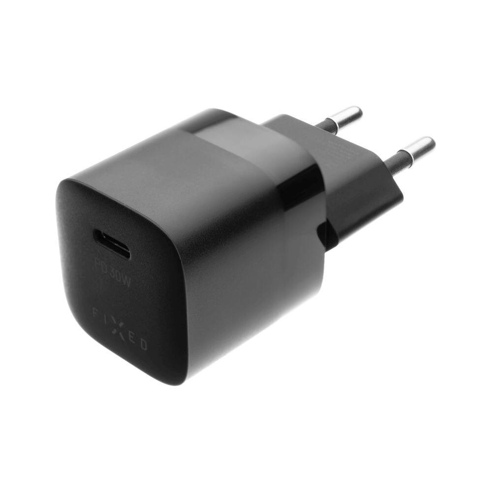 FIXED-Mini-nabijecka-s-USB-C-vystupem-a-kabelem-USB-C-1-metr-PD-30W-cerna