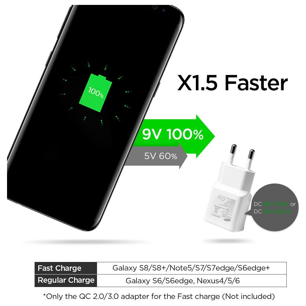 Spigen-Essential-F301W-bezdratova-nabijecka-cerna