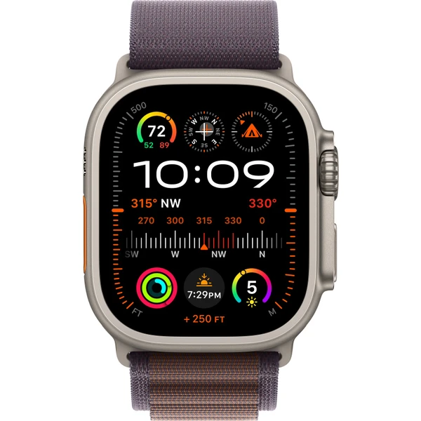 Apple Watch 49/45/44/42mm indigový Alpský tah střední - Řemínky - Obrázek 5ABS100501