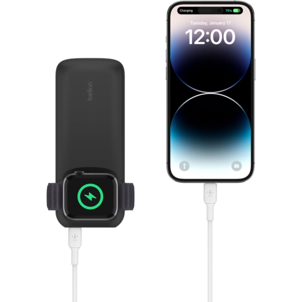 Belkin-BoostCharge-Pro-powerbanka-pro-Apple-Watch-USB-C-10000mAh-cerna