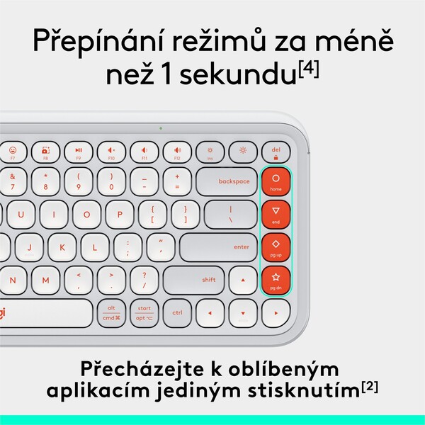 Logitech-POP-ICON-KEYS-US-klavesnice-bila