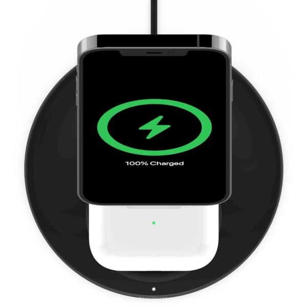 Belkin-BOOST-CHARGE-PRO-2v1-MagSafe-nabijeci-stojanek-15W-cerny