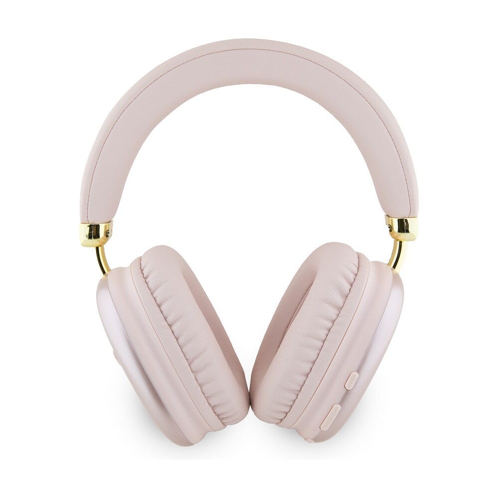Guess-PU-Leather-4G-Triangle-Logo-Bluetooth-Stereo-Headphone-ruzove