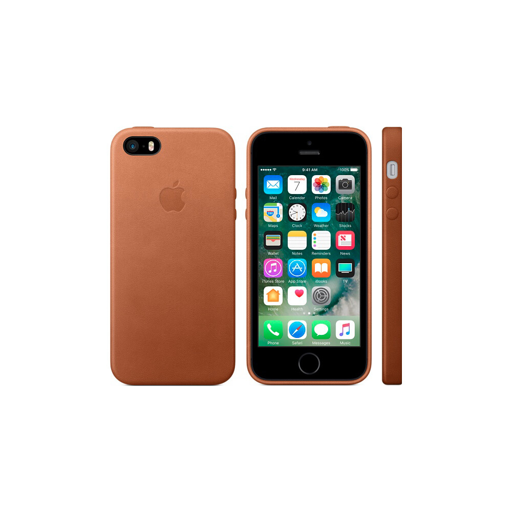 Apple-iPhone-5S-SE-Leather-Case-zadni-kryt-sedlove-hnedy