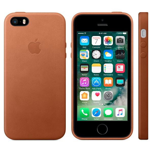 Apple-iPhone-5S-SE-Leather-Case-zadni-kryt-sedlove-hnedy