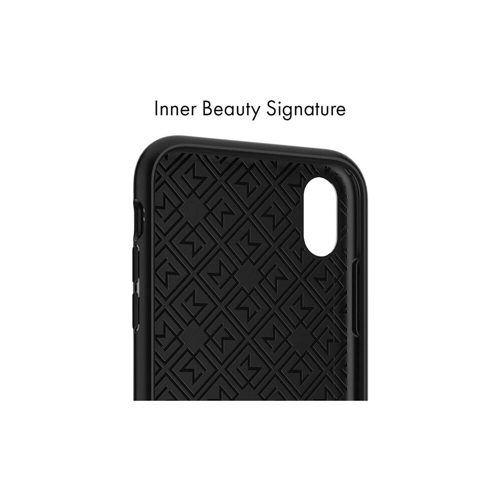 Spigen-La-Manon-Classy-kryt-Apple-iPhone-XR-cerny