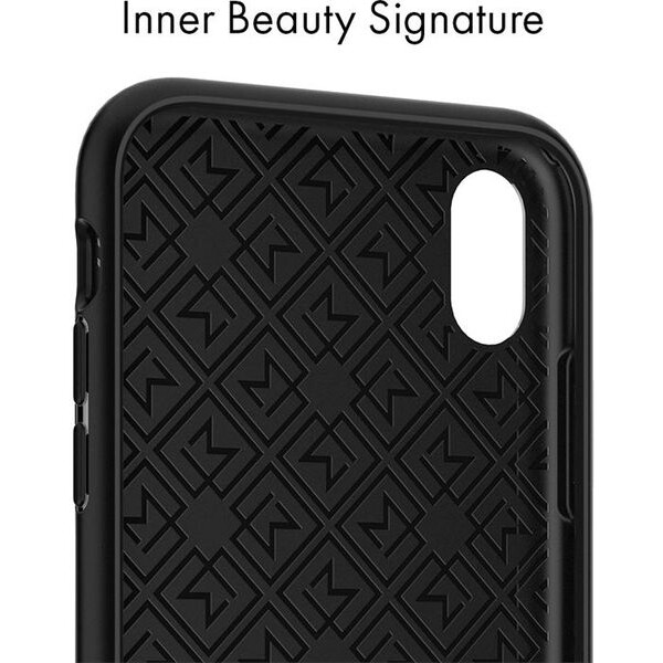 Spigen-La-Manon-Classy-kryt-Apple-iPhone-XR-cerny