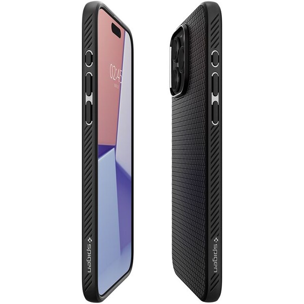 Spigen-Liquid-Air-kryt-iPhone-15-Pro-matne-cerny