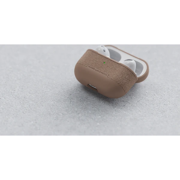 NJORD Fabric pouzdro AirPods Pro 1/2 Pink Sand - Pouzdra - Obrázek 5QC0000L01