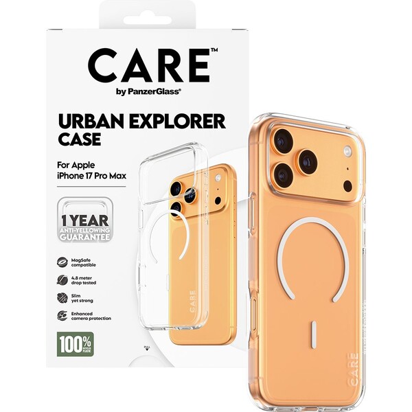 PanzerGlass-CARE-Urban-kryt-s-MagSafe-Apple-iPhone-17-Pro-Max-ciry-bily