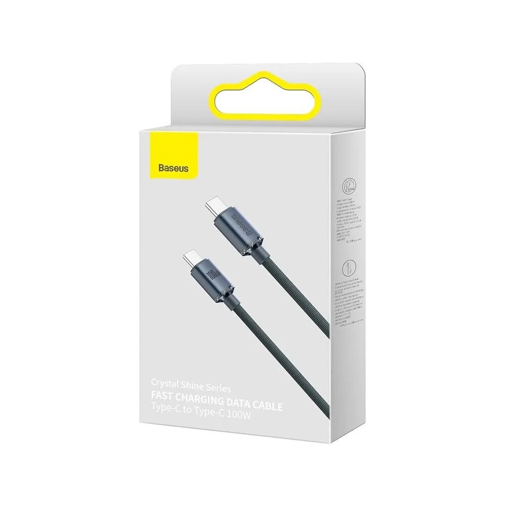 Baseus-Crystal-Shine-USB-C-USB-C-napajeci-kabel-100W-1-2m-cerny