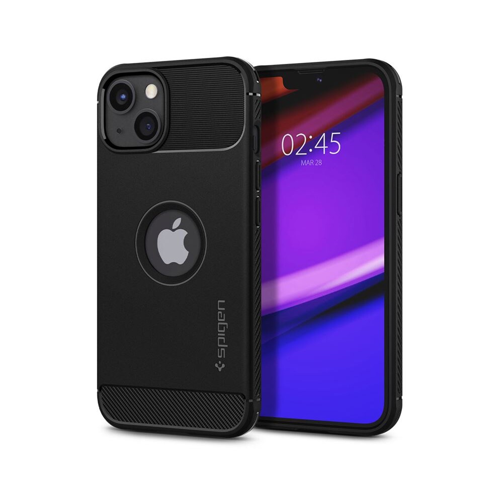 Spigen-Rugged-Armor-kryt-iPhone-13-cerny