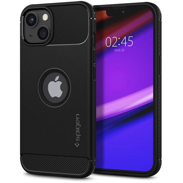 Spigen-Rugged-Armor-kryt-iPhone-13-cerny