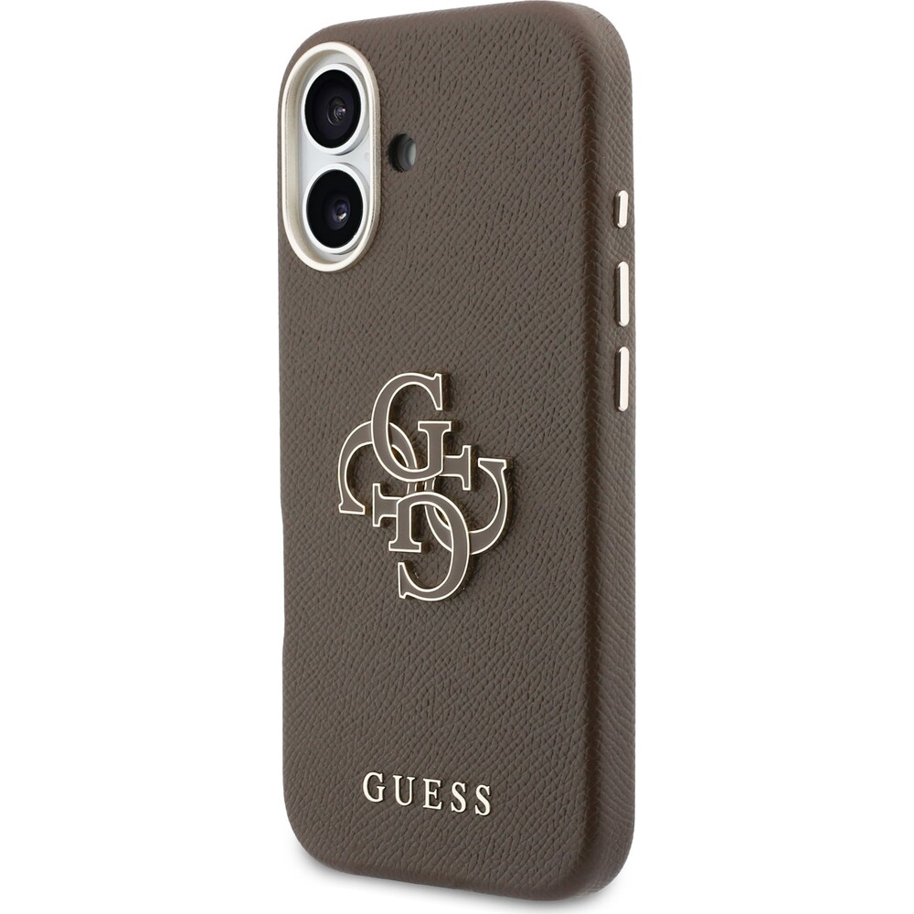 Guess-PU-Resin-Logo-kryt-iPhone-17-hnedy