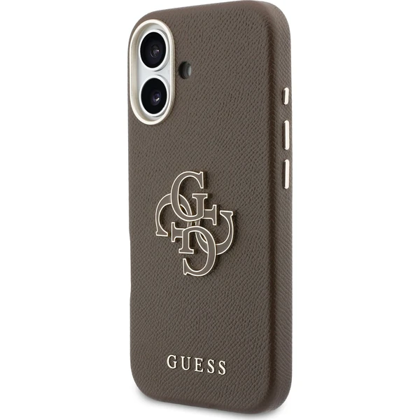 Guess-PU-Resin-Logo-kryt-iPhone-17-hnedy