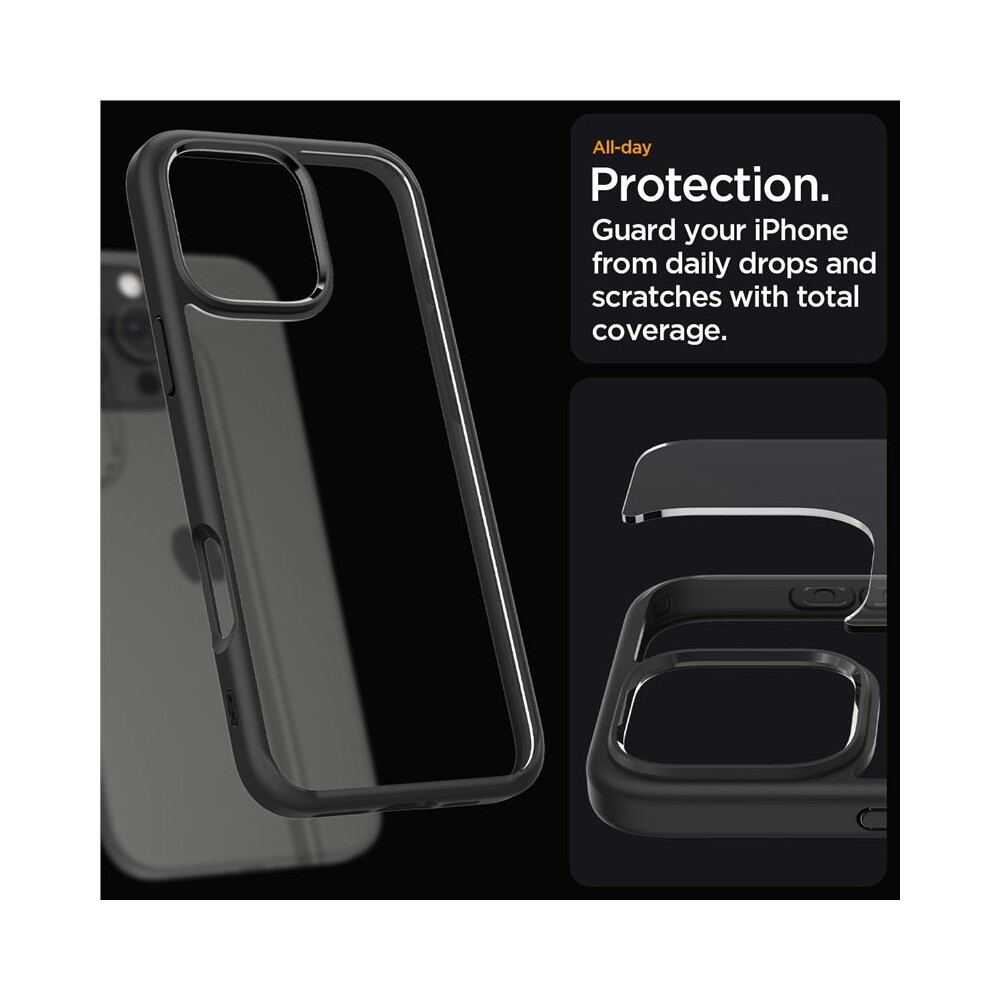 Spigen-Ultra-Hybrid-kryt-iPhone-16-Pro-Max-matte-black