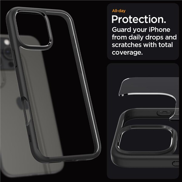 Spigen-Ultra-Hybrid-kryt-iPhone-16-Pro-Max-matte-black
