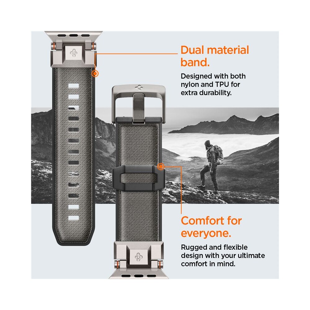 Spigen-DuraPro-Armor-reminek-Apple-Watch-Ultra-49-46-45-44-42mm-sedy