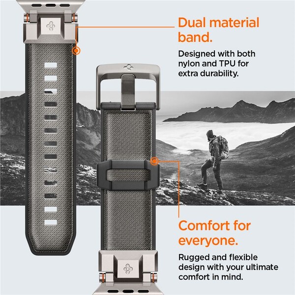 Spigen-DuraPro-Armor-reminek-Apple-Watch-Ultra-49-46-45-44-42mm-sedy
