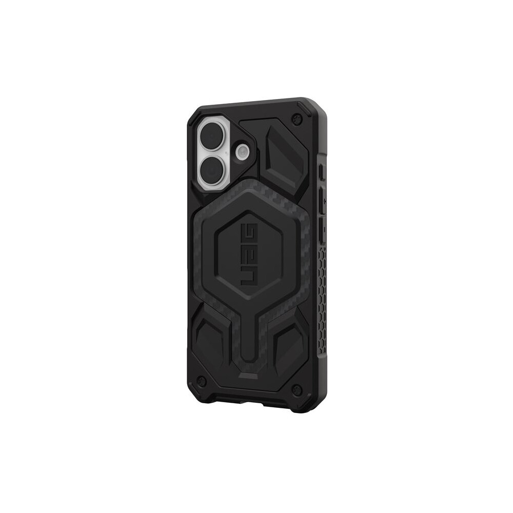 UAG-Monarch-Pro-MagSafe-Carbon-Fiber-kryt-iPhone-17-cerny