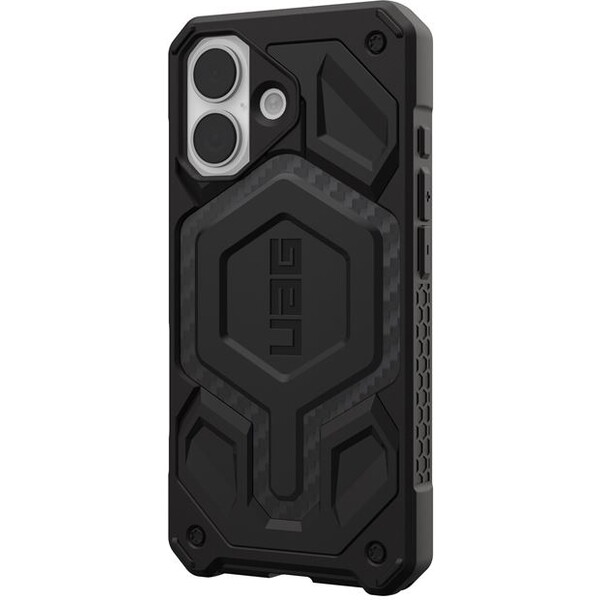 UAG-Monarch-Pro-MagSafe-Carbon-Fiber-kryt-iPhone-17-cerny