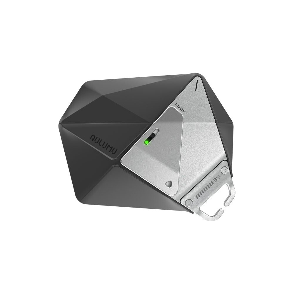 Aulumu-A39-Geometric-Case-pouzdro-AirPods-Pro-3-Black