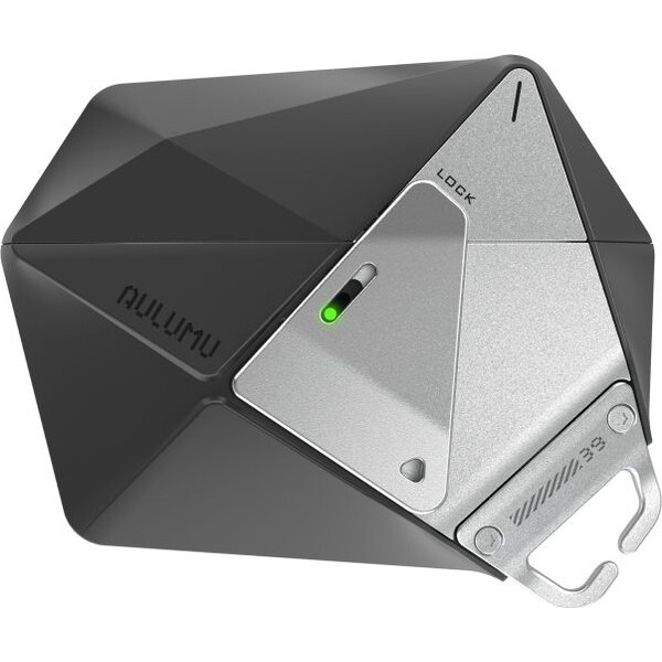 Aulumu-A39-Geometric-Case-pouzdro-AirPods-Pro-3-Black