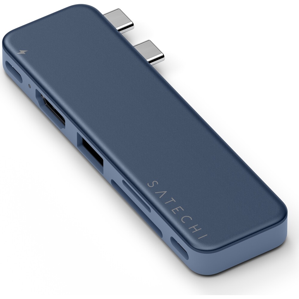 Satechi-USB-C-Snap-Hub-MacBook-Neo-indigove-modry