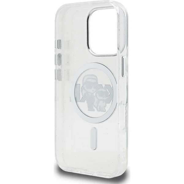 Karl-Lagerfeld-IML-Glitter-Karl-and-Choupette-Sketch-MagSafe-kryt-iPhone-16-Pro-ciry