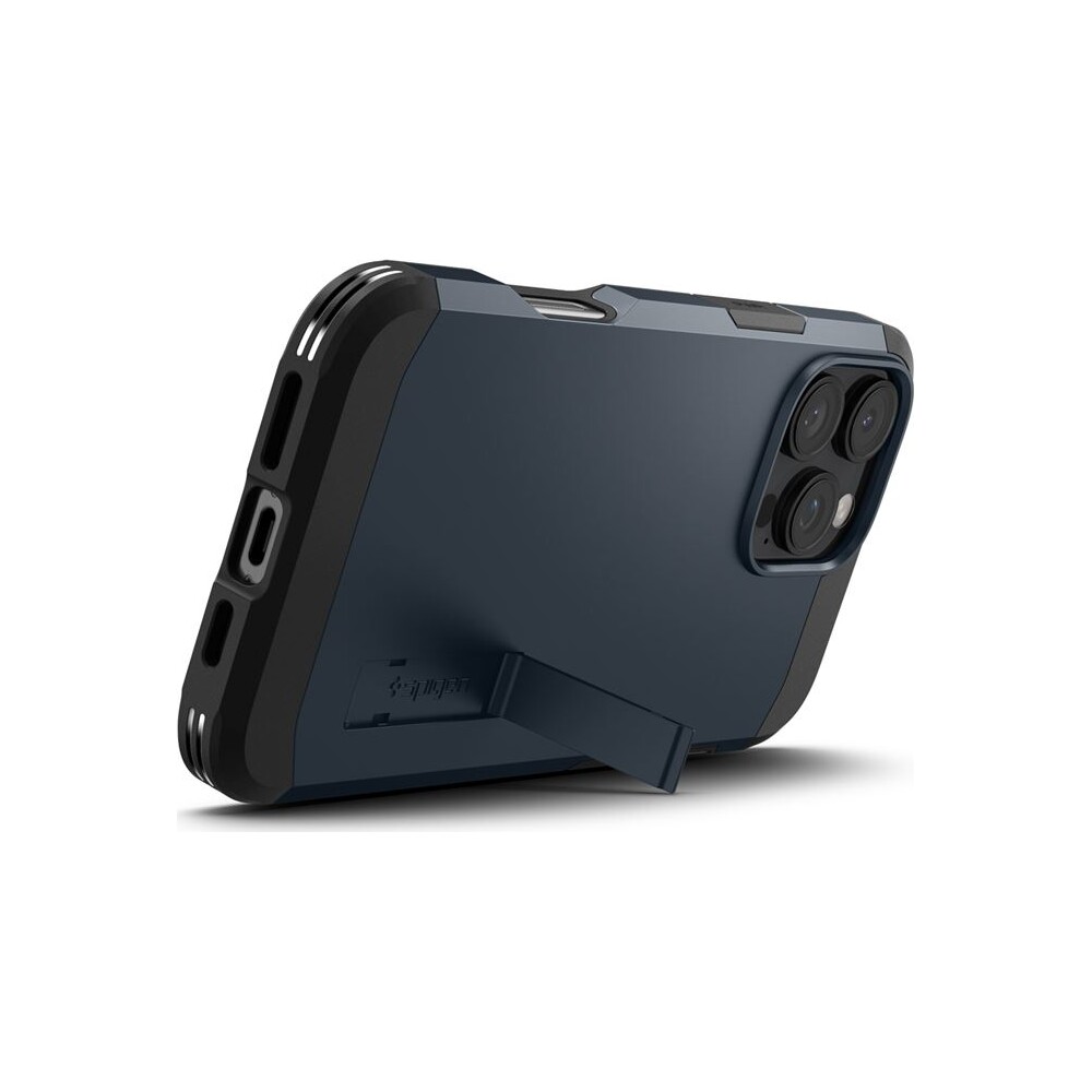 Spigen-Tough-Armor-MagSafe-kryt-iPhone-16-Pro-metal-slate
