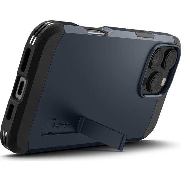 Spigen-Tough-Armor-MagSafe-kryt-iPhone-16-Pro-metal-slate