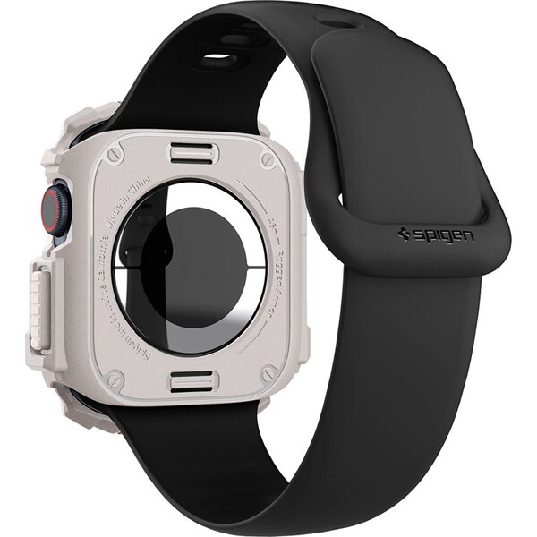 Spigen-Rugged-Armor-kryt-pro-Apple-Watch-10-11-46mm-bezovy