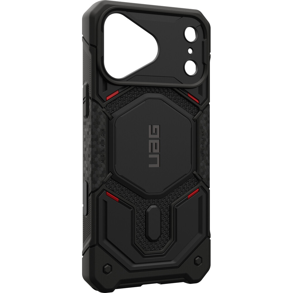 UAG-Monarch-Pro-MagSafe-Kevlar-kryt-iPhone-18-Pro-Max-17-Pro-Max-cerny