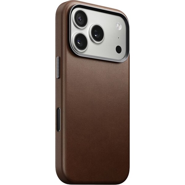 Nomad-Traditional-Leather-Case-MagSafe-kozeny-kryt-iPhone-17-Pro-Brown