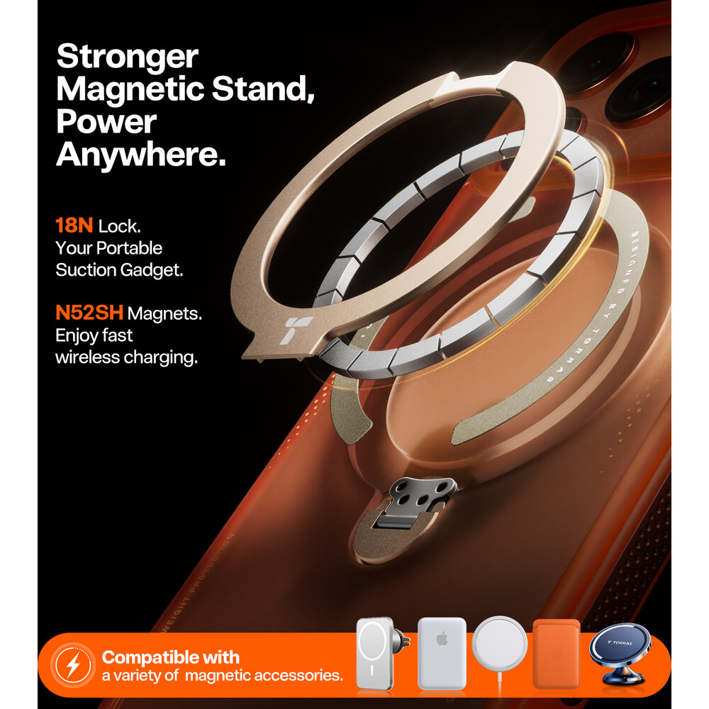 Torras-Ostand-Q3-Air-MagSafe-kryt-iPhone-17-Pro-Max-horizon-orange